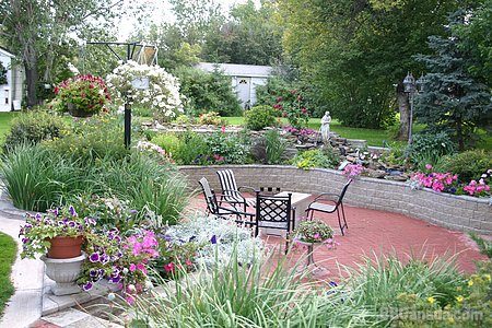 Sunken Flower Garden